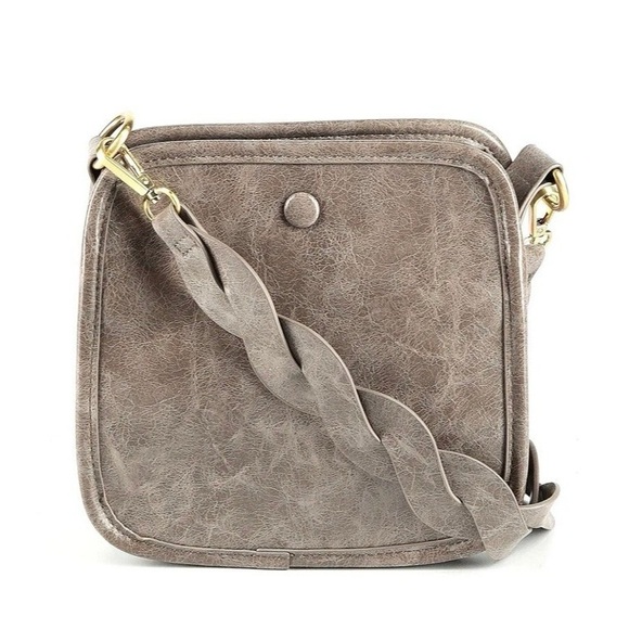 Anthropologie Crossbody Bag Vegan Leather - Picture 1 of 4